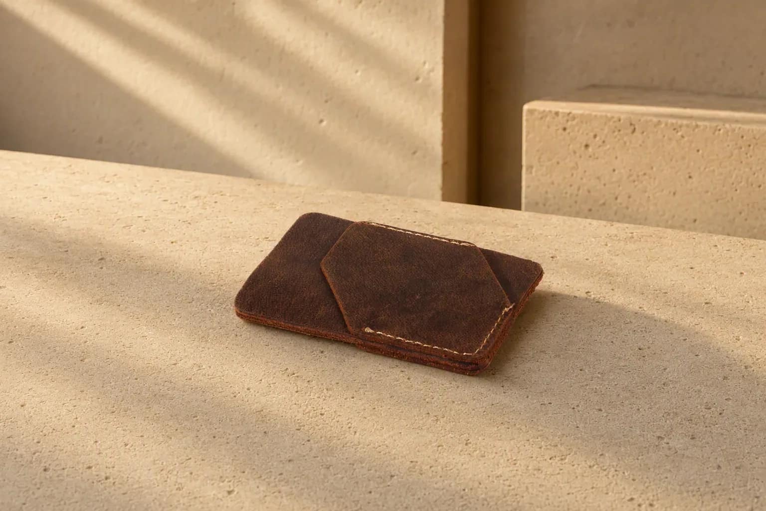 Kasbah Card Sleeve, Chestnut, view 3, thumbnail