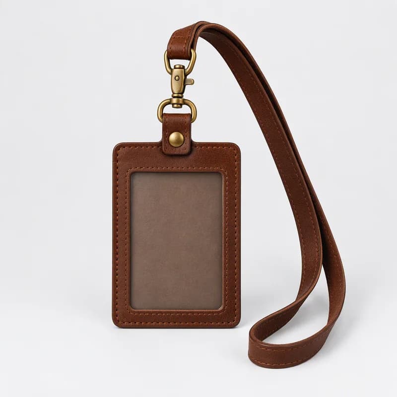 Porte-badge salon