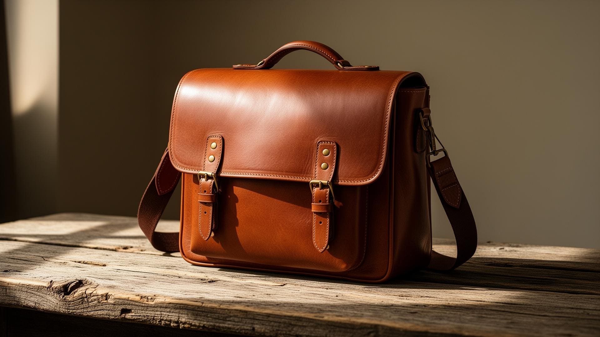 Luxury leather bag